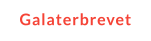 Galaterbrevet